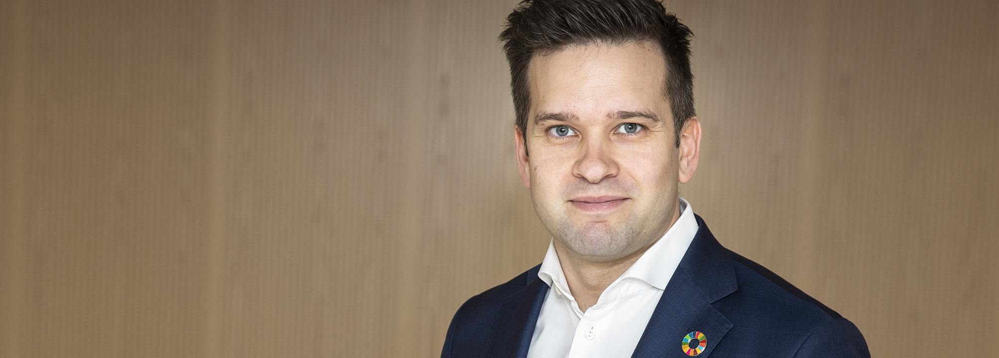 Gabriel Wikström, regeringens särskilde samordnare för genomförandet av Agenda 2030.