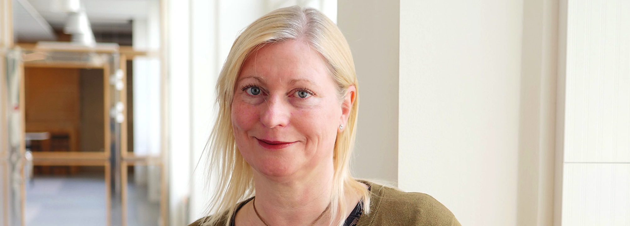 Porträtt på Åsa Holmberg